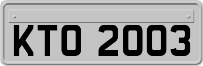 KTO2003