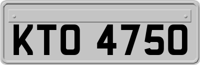 KTO4750
