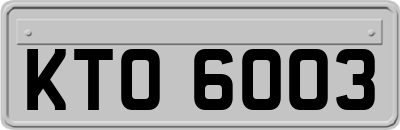 KTO6003