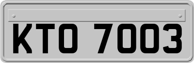 KTO7003