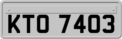 KTO7403