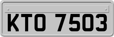 KTO7503