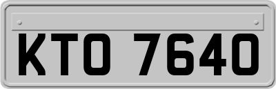 KTO7640