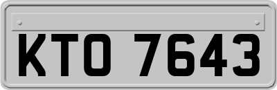 KTO7643