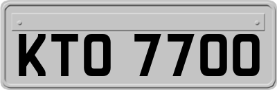 KTO7700