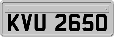 KVU2650