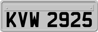 KVW2925