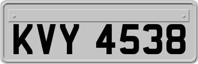 KVY4538