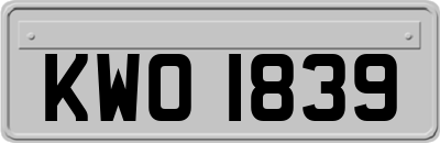 KWO1839