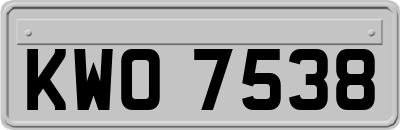 KWO7538