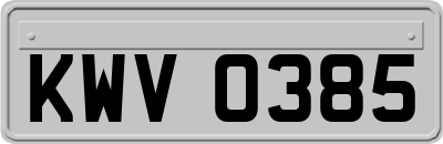 KWV0385