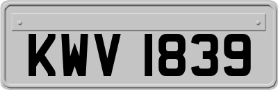 KWV1839