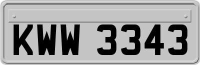 KWW3343