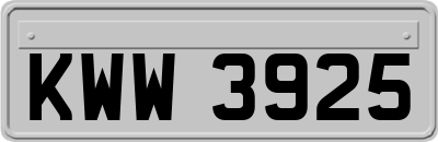 KWW3925