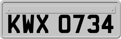 KWX0734