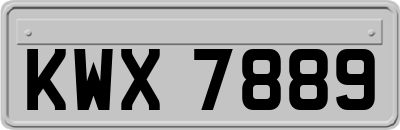 KWX7889