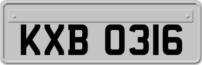 KXB0316