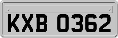 KXB0362