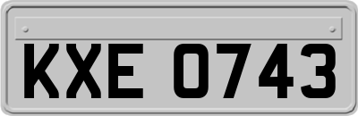 KXE0743