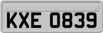 KXE0839