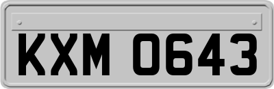 KXM0643