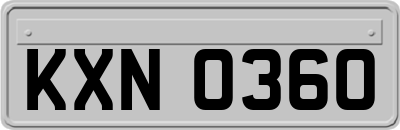 KXN0360