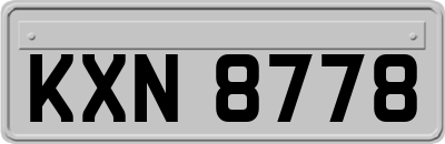 KXN8778