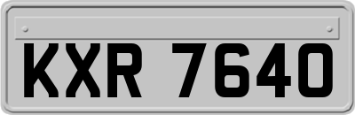 KXR7640