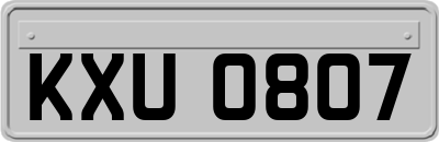 KXU0807