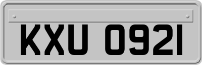 KXU0921