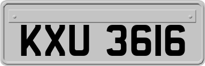 KXU3616