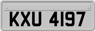 KXU4197