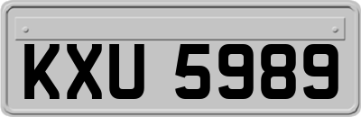 KXU5989