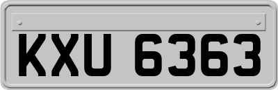 KXU6363