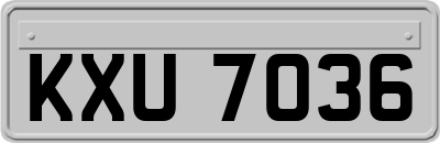 KXU7036