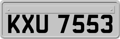 KXU7553