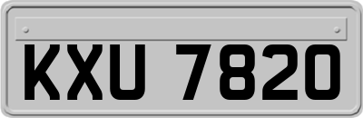 KXU7820