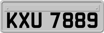 KXU7889