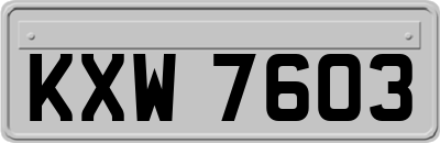 KXW7603