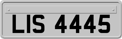 LIS4445
