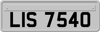 LIS7540