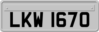 LKW1670
