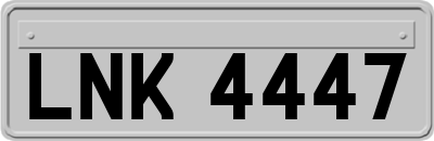 LNK4447