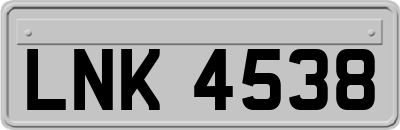 LNK4538