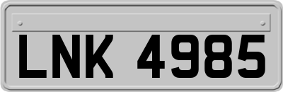 LNK4985