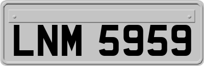 LNM5959