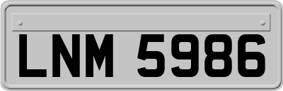 LNM5986