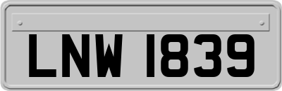 LNW1839