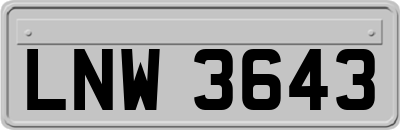 LNW3643