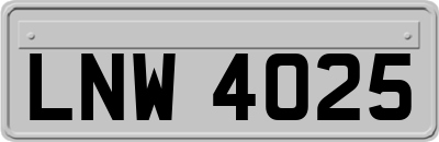 LNW4025